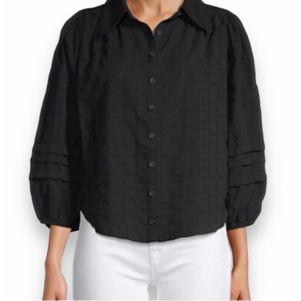 NWT Free People Womens Happy Days Blouse